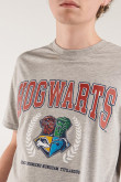 Camiseta manga corta estampada de Harry Potter.