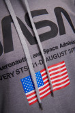 Buzo con capota, estampado de NASA