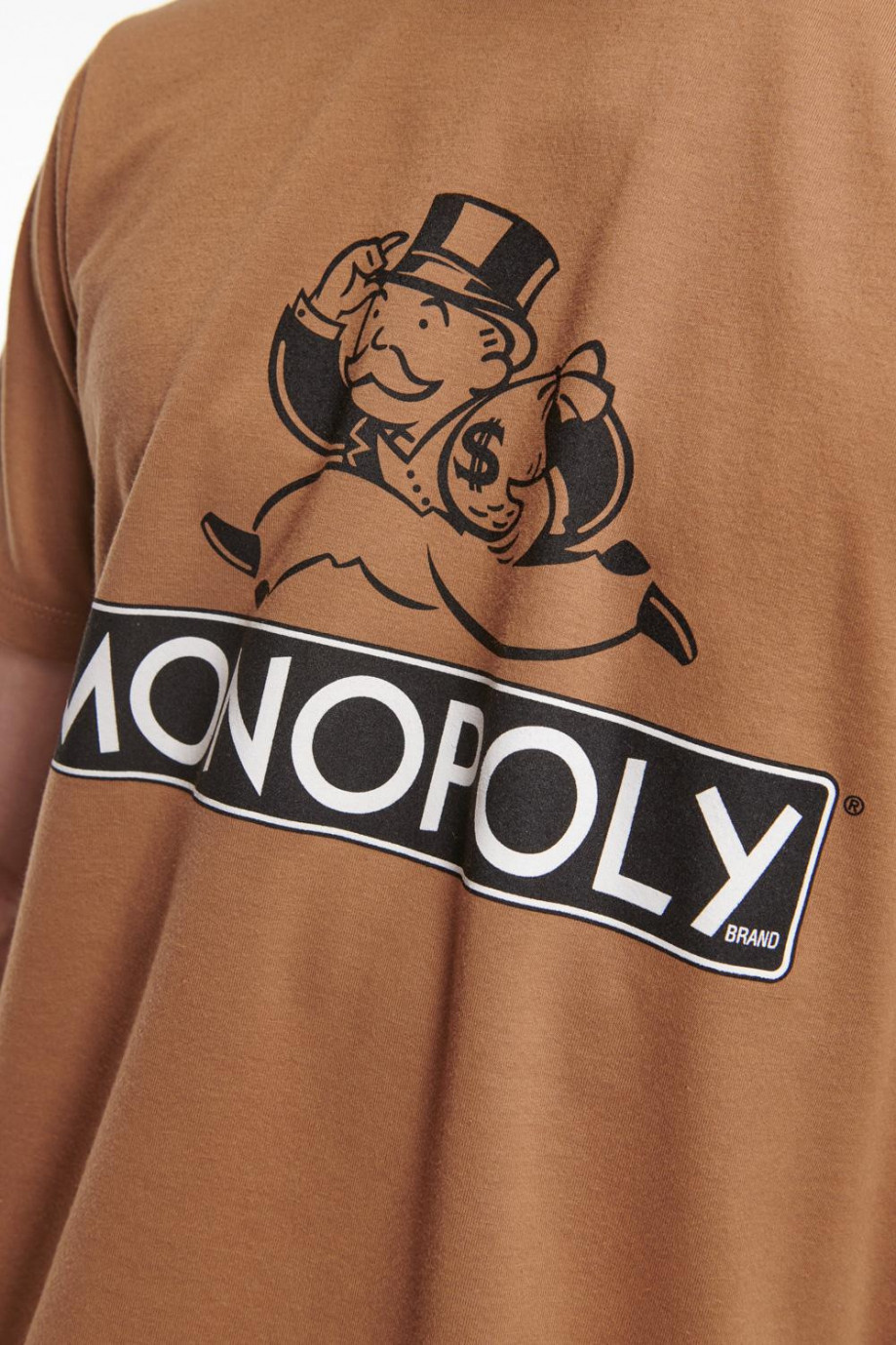 Camiseta manga corta, estampado de Monopolio.
