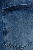 Jean 90S azul medio tiro bajo con 5 bolsillos