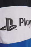 Camiseta cuello redondo, estampada de PlayStation.