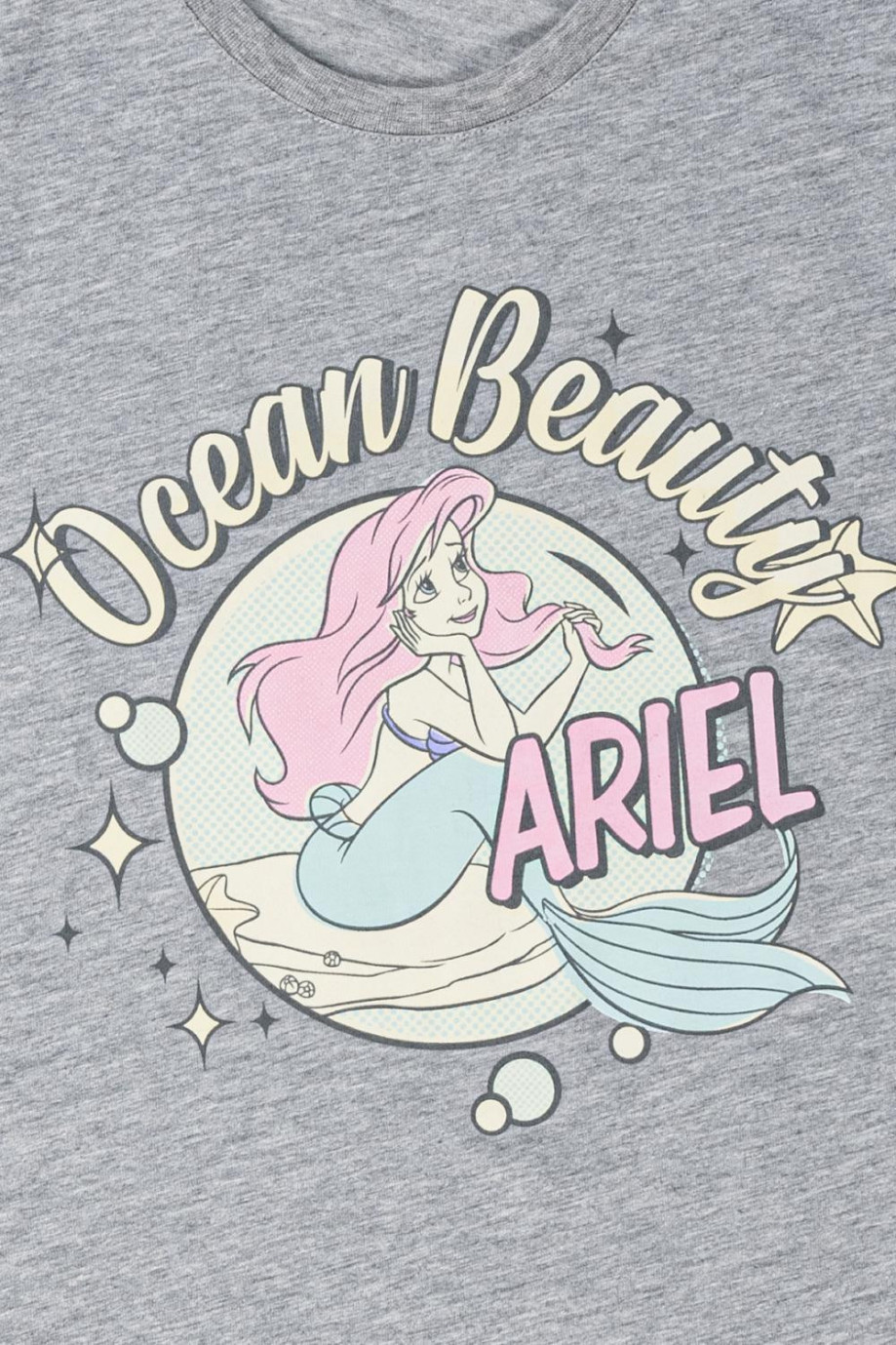 Camiseta, estampado de la princesa Ariel La Sirenita.