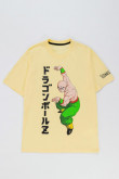 Camiseta, estampada de Dragon Ball Z.