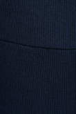 Camiseta manga corta unicolor con escote y anudado delantero