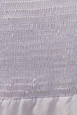 Blusa con escotes cuadrados lila clara y mangas cortas