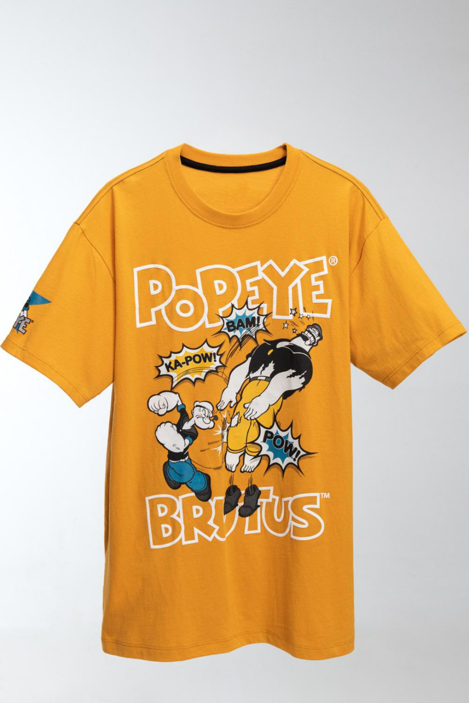 Camiseta manga corta estampado de Popeye