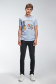 Camiseta, con estampado en frente, de Animaniacs