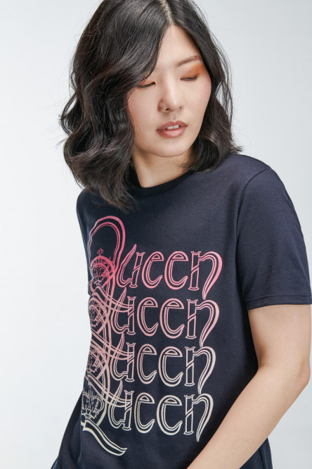 Camiseta, estampado de Queen