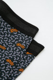 Bóxer negro tipo brief con estampados de Cheetos