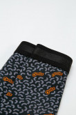 Bóxer negro tipo brief con estampados de Cheetos