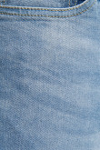Jean súper skinny azul claro con detalles en degradé