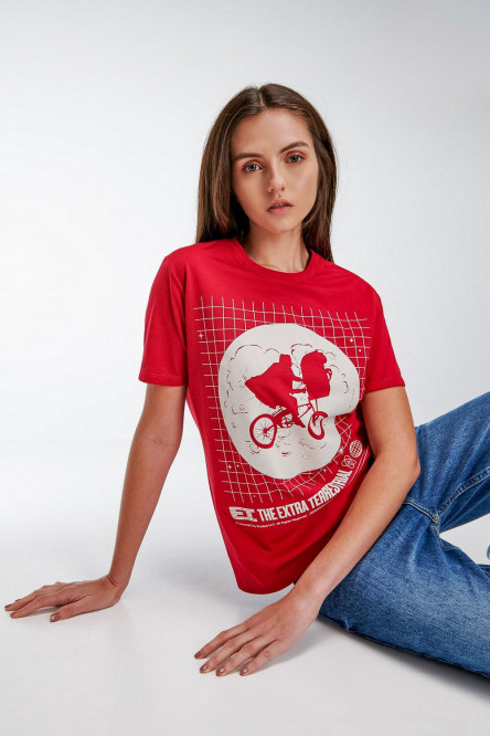 Camiseta, con estampado en frente, de E.T