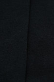Bóxer corto negro con elástico gris jaspe en la cintura