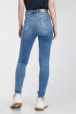 Jean jegging azul claro tiro súper alto con ajuste ceñido