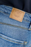 Jean jegging azul claro tiro súper alto con ajuste ceñido