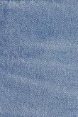 Bermuda en jean slim azul medio con rotos en frente
