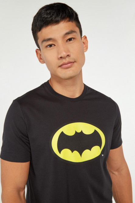 Camiseta manga corta, estampado de Batman.