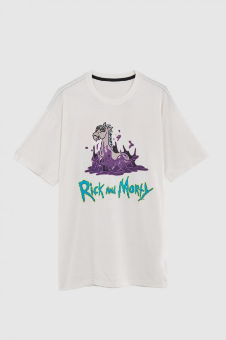 Camiseta, con estampado de Rick & Morty
