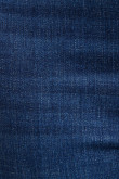 Jean azul oscuro con efecto push up con doble botón en pretina