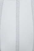 Bóxer midway brief blanco con elástico gris en la cintura