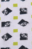 Bóxer Midway brief gris con estampados de MTV
