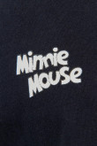Camiseta azul intenso con estampados de Minnie y cuello redondo