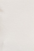 Camiseta unicolor manga sisa con cuello redondo