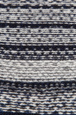 Suéter unicolor con tejido Jacquard y cuello redondo
