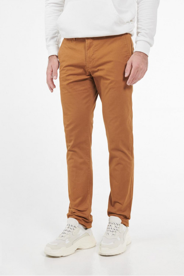 PANTALON DRILL NARANJA XL