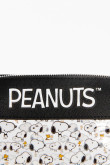 Cartuchera blanca con estampados de Peanuts