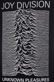 Camiseta azul intensa con estampado de Joy Division y manga corta