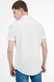 Camisa con cuello button down manga corta con diferentes colores solidos para las diferentes ocasiones de uso.