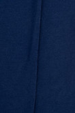Bóxer largo azul intenso con elástico contramarcado en la cintura