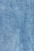 Chaqueta slim de jean azul con botones y bolsillos de parche