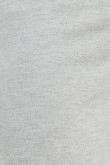 Pantalón jogger gris claro con bolsillos laterales con cremalleras