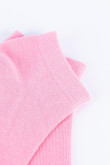 Medias rosadas claras tobilleras con diseño de la Pantera Rosa