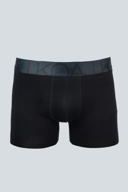 Bóxer azul intenso midway brief-largo y elástico con diseño