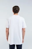 Camiseta unicolor algodón con manga corta y cuello redondo