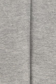 Bóxer gris claro brief-medio con efecto jaspe y elástico azul