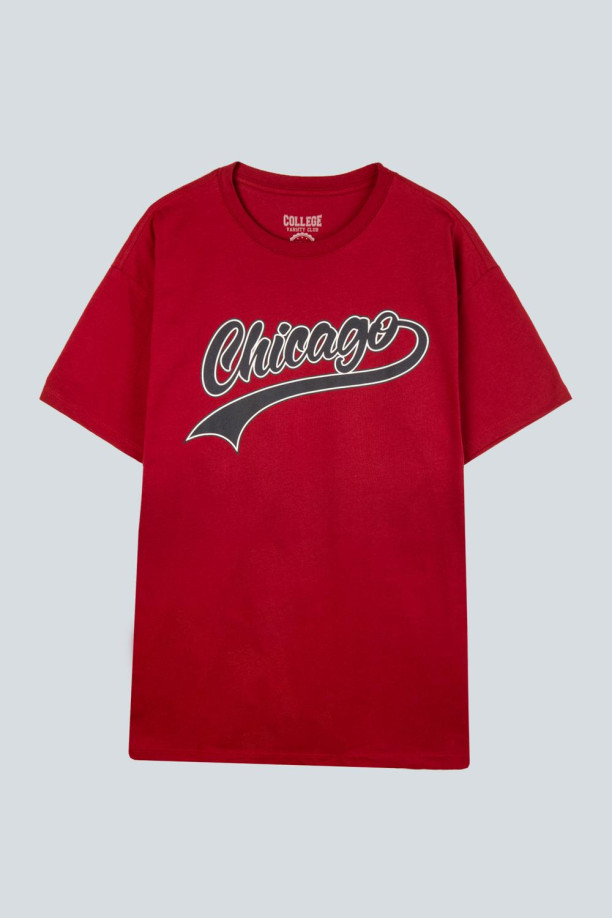 Diseñador PRA Triángulo Marca De Lujo Camiseta Roja Con Letras
