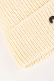 Gorro cuff tejido, con bordado en frente college