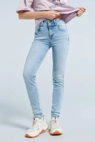 Jeans Levanta Cola - Jeans Tiro Alto S-2419 - Jeans de Moda Colombia