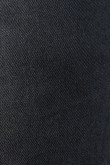 Bermuda slim gris oscura en jean con tiro bajo y bolsillos