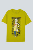 Camiseta manga corta con estampado de Rick & Morty.