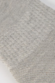 Medias grises claras invisibles con ajuste en empeine y elástico