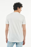 Camiseta crema con cuello redondo y diseño de El Padrino
