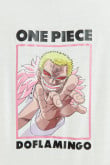 Camiseta unicolor con diseño de One Piece y manga corta