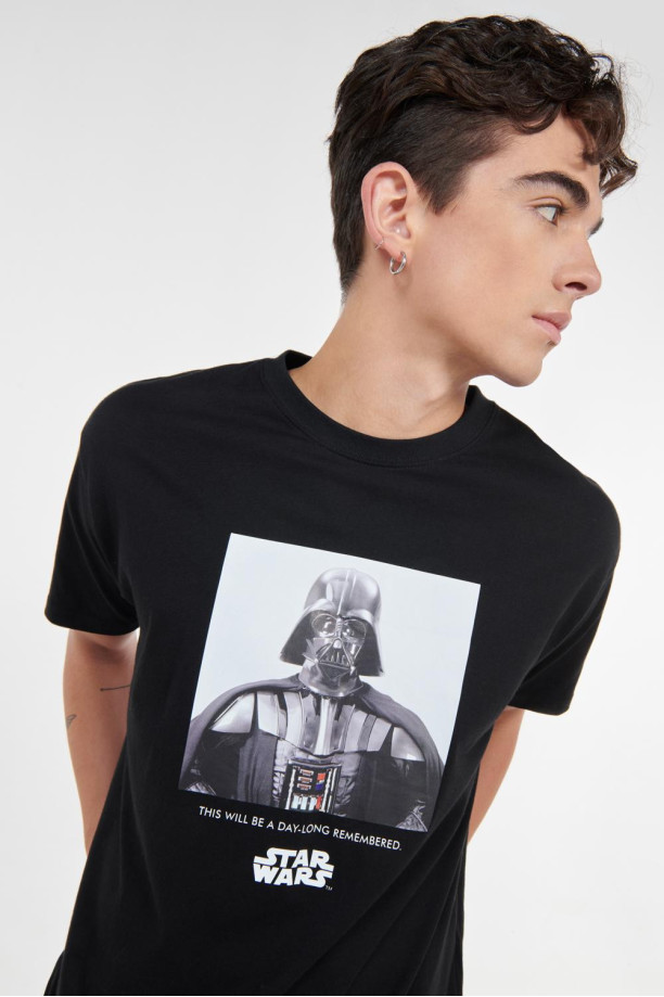  Star Wars Camiseta larga con estampado de arcoíris y cuello  redondo para mujer, Negro - : Ropa, Zapatos y Joyería