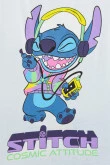 Camiseta de contrastes con estampado de Stitch