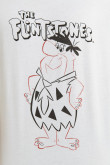 Camiseta blanca manga corta con estampado de Los Picapiedra